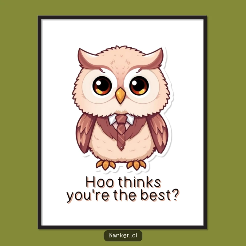 Free Printable Owl Wall Art: Funny Downloadable Decor for a Wise Touch