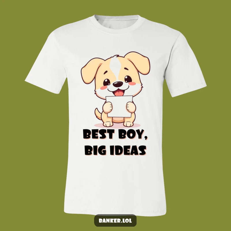 Funny Dog Overloaded T-Shirt: Hilarious Gift for the Paper-Pusher!